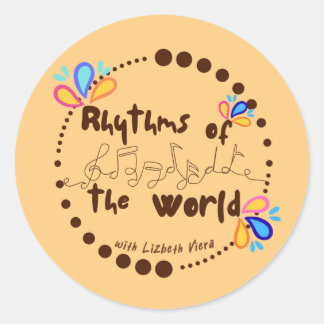 stickers runt klistermärke