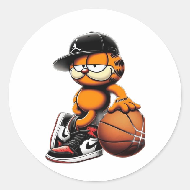 Stickers Runt Klistermärke (Framsida)