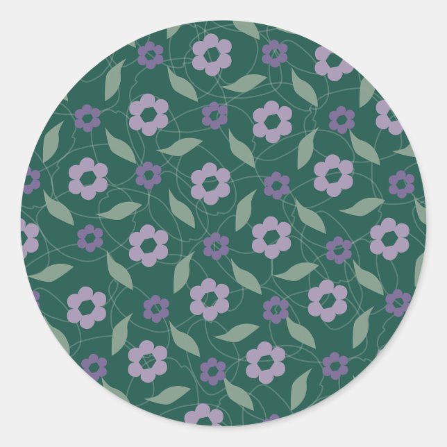 Stickers Runt Klistermärke (Framsida)