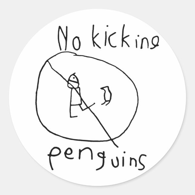 Stickers! Runt Klistermärke (Framsida)