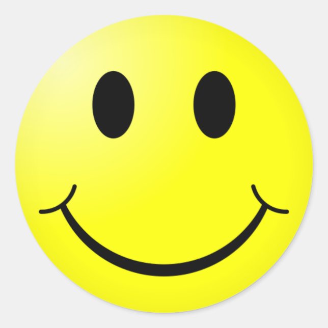 Stickers Stickers Runt Klistermärke (Framsida)