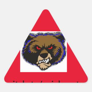 stickers triangelformat klistermärke