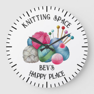 Stickgarn Stor Klocka