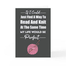 Stickkort Garn Modern Minimalist Stickare