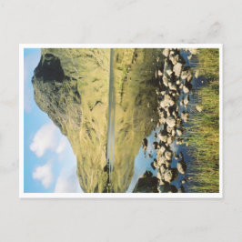 Stickle Tarn Sommarreflexioner, distriktet Sjö. Vykort