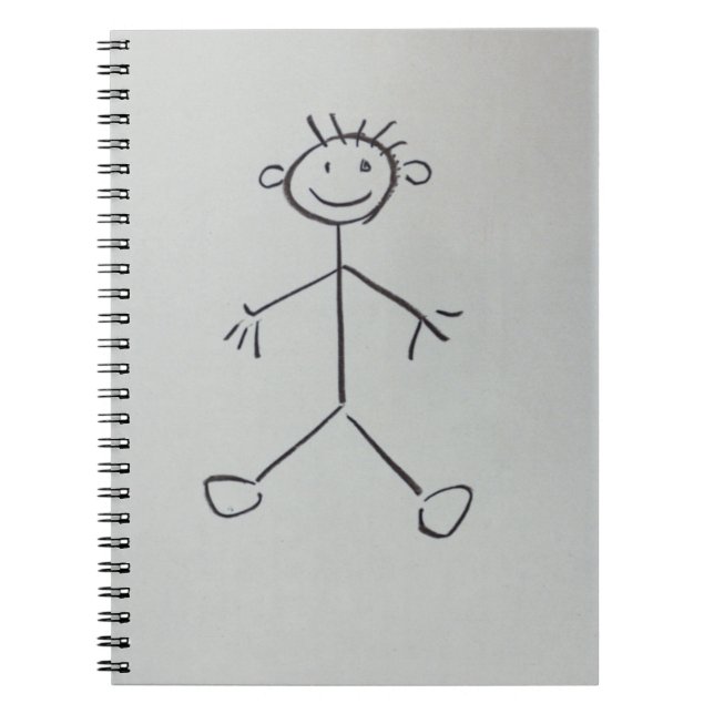 Stickman Anteckningsbok (Framsidan)