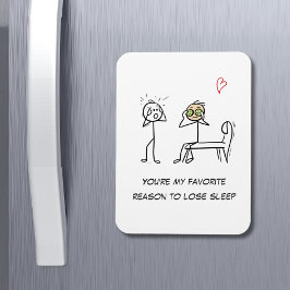 Stickman Humor Citote Falise Funny Valentines day Magnet