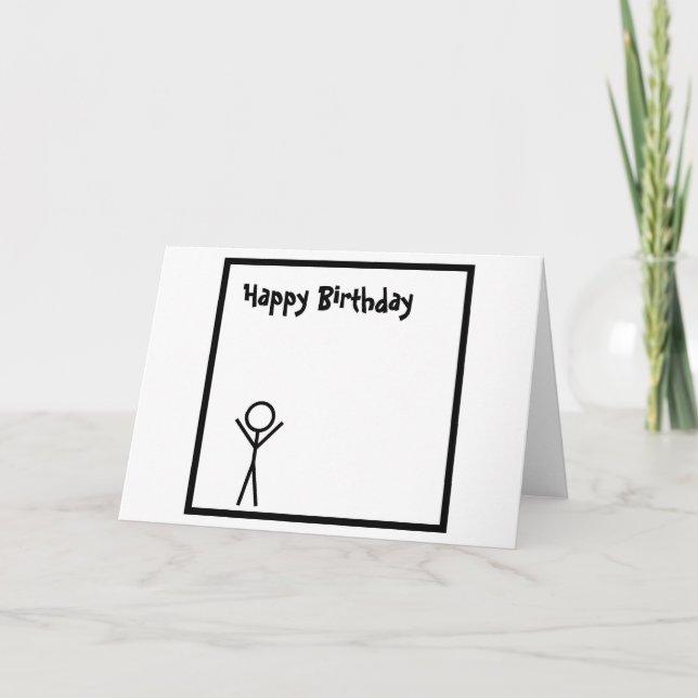 Stickman Kort (Framsida)