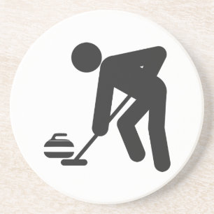 Stickman krullande sopare underlägg