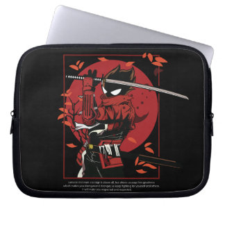 Stickman Samurai Laptop Fodral