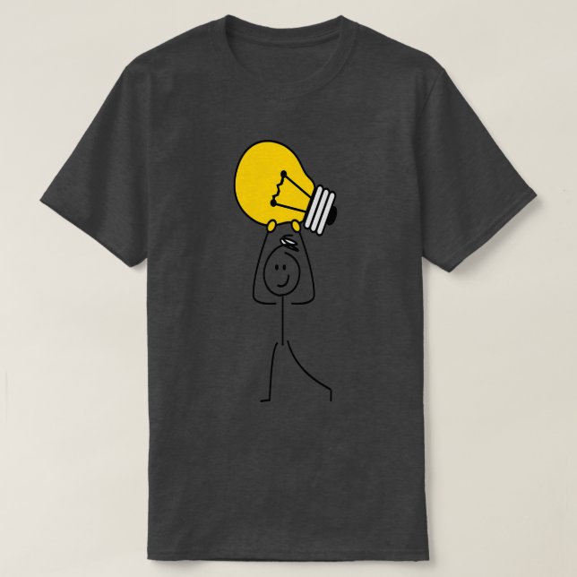 Stickman Stick figur T Shirt (Design framsida)