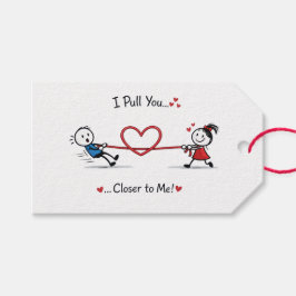Stickman Tug of Love Presentetikett