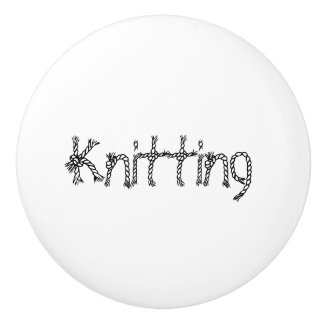 stickning, Garn, Organisationsdekoration Knopp