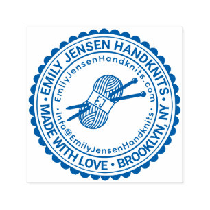 Stickning Stickar Företag Namn Plats URL E-post Självfärgande Stämpel