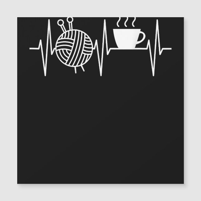 Stickning Stickare Mamma Bästa Stickande Mamma Någ (Framsida)