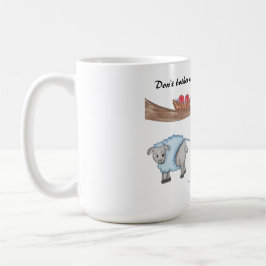 Stickning - Stör mig inte, jag stickar Kaffemugg