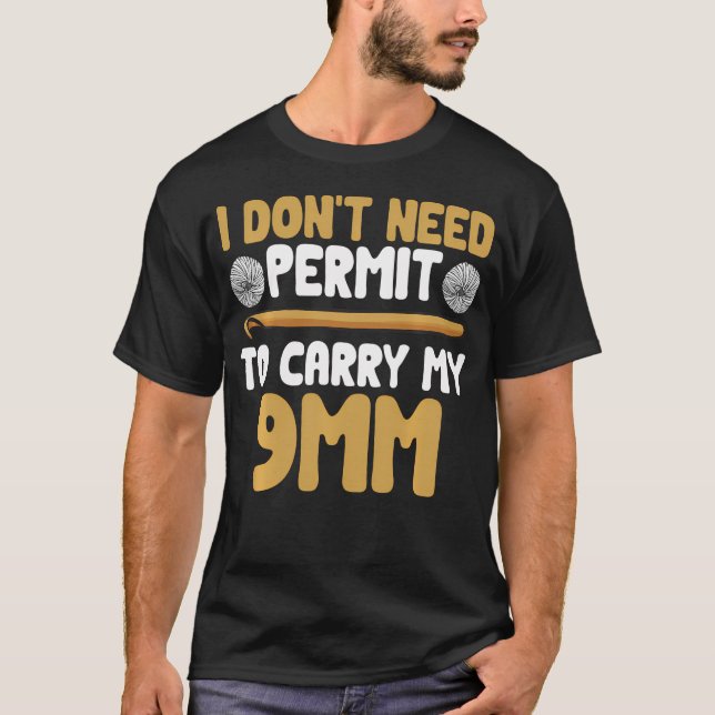 Stickning T Shirt (Framsida)