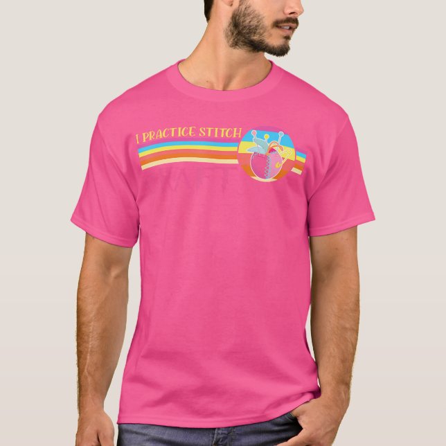 Stickning T Shirt (Framsida)