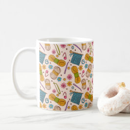 Stickningskärlek Kaffemugg