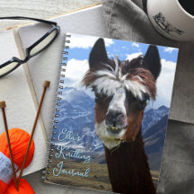 Stickningsprojekt Anteckningar Llama Ansikte