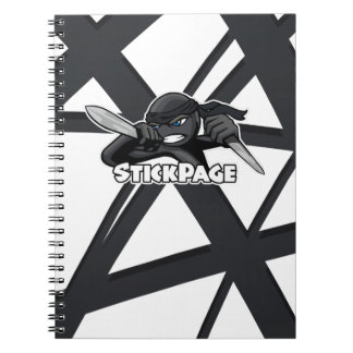 StickPage - galna Ninja Anteckningsbok