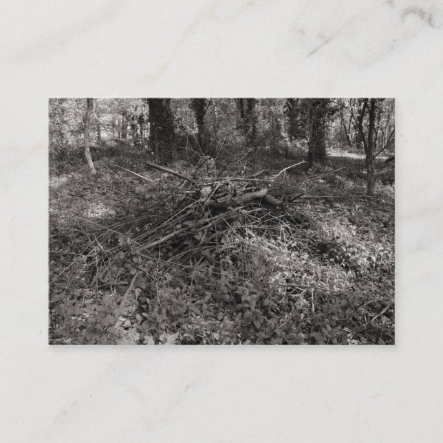 Stickpil Visitkort (Framsida)