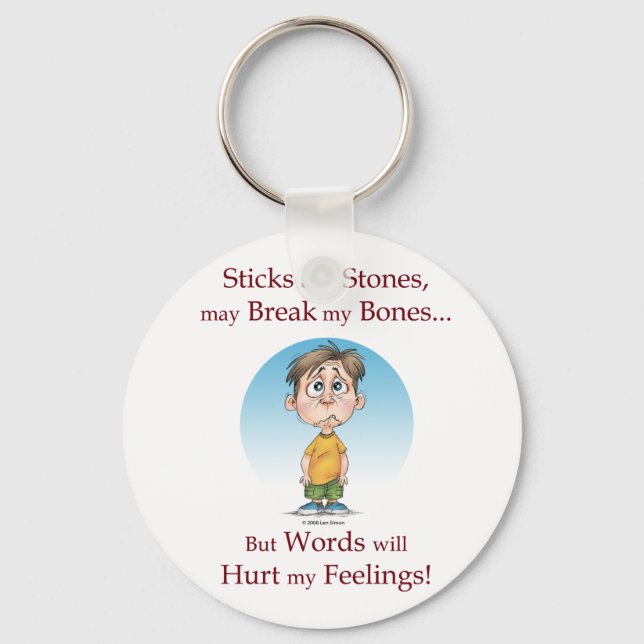 Sticks och stenar nyckelring (Framsida)