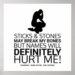 Sticks & stenar, Woke Satire Poster