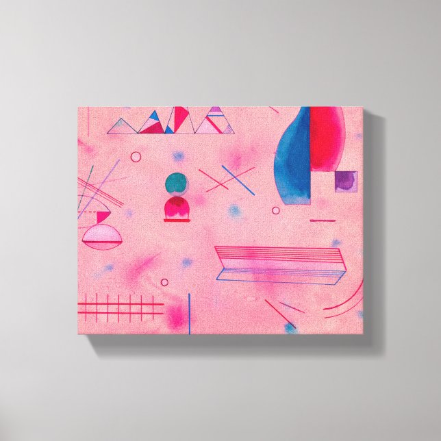 Sticks, The Rose, 1933 by Wassily Kandinsky Canvastryck (Framsida)