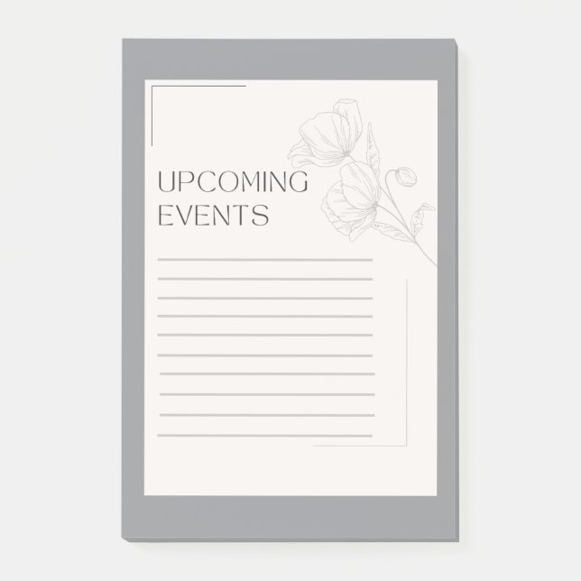 Sticky Note Reminders  Post-it Block (Framsida)