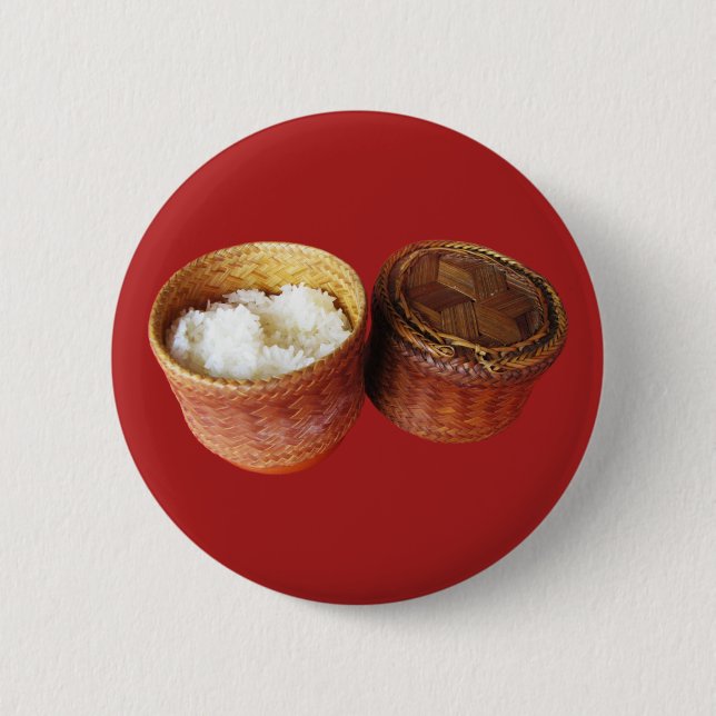 Sticky Ris [Khao Niao] Thai Lao Food Knapp (Framsida)