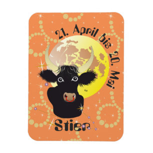Stier 21. April bis 20. Mai Premium Flexi Magne Magnet