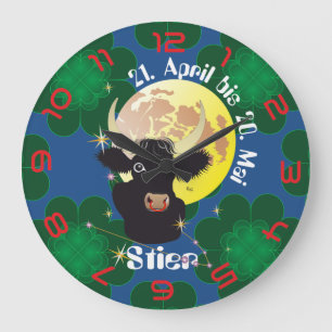 Stier 21. April bis 20. Mai Uhr Stor Klocka