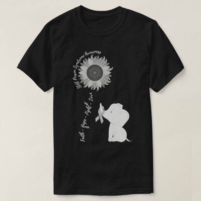 Stiff Person Syndrome Awareness Brain Disease Rela T Shirt (Design framsida)