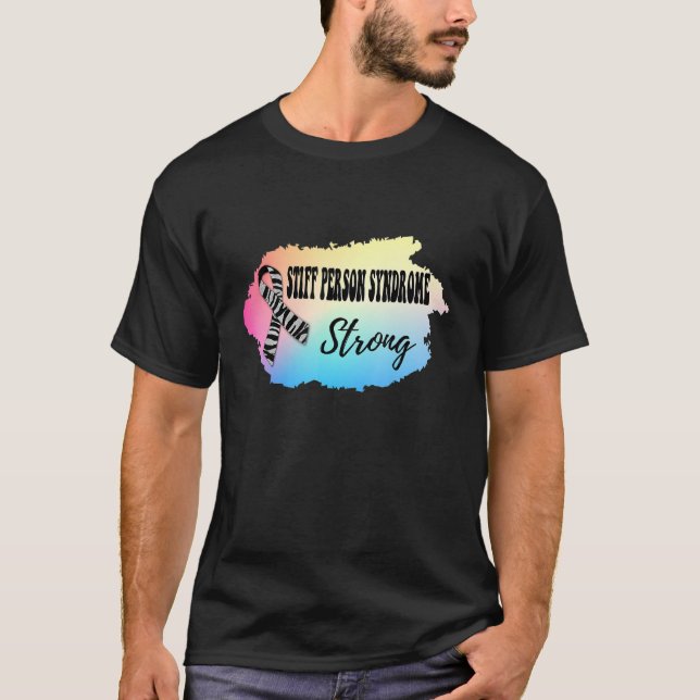Stiff persons syndrom för SPS-krigare T Shirt (Framsida)