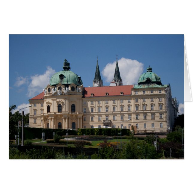 Stift Klosterneuburg, Niederösterreich Hälsningskort (Framsidan Horizontal)