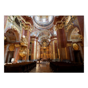 Stift Melk Kirche Hälsningskort