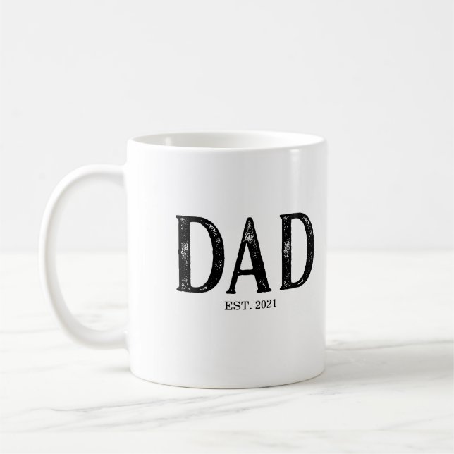 Stiftad år kaffemugg (Vänster)