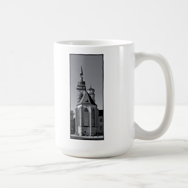 Stiftskirche Stuttgart Deutschland Tasse Kaffemugg (Höger)
