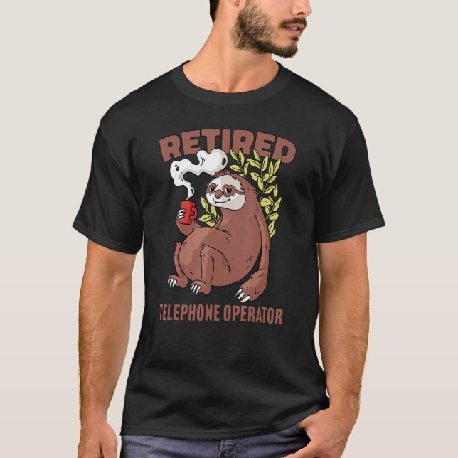 Stig dryck kaffe Pension 4 T Shirt (Framsida)