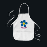 Stig för mycket Challah Dough-Mindys Apron<br><div class="desc">Ta bort för mycket Challah Dough till livet! I den klassiska judiska barnfavoriten Bok (Hachai) bär Mindy en vit apron med en Big blue-blomma medan hon bakar sina vackra Challahs- - Halls Homemade! Här har du en chans att du gillar att ge lite bagare till bäran samma pron som Mindy...</div>