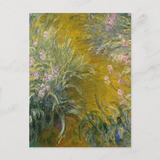 Stig genom Irisar, Monet Vykort (Framsida)