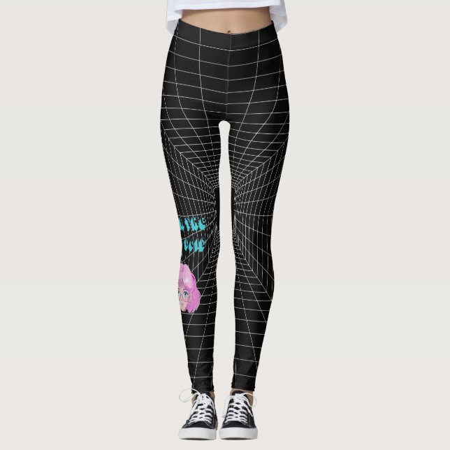 STIG IN I RUTNÄTSTOMHETEN LEGGINGS (Framsida)