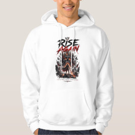 STIG Inspirerande Motivation Styrka Krigare Hoodie