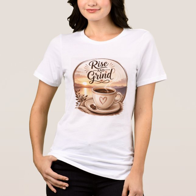 Stig & Malka Kaffe Älskare T-Shirt (Framsida)