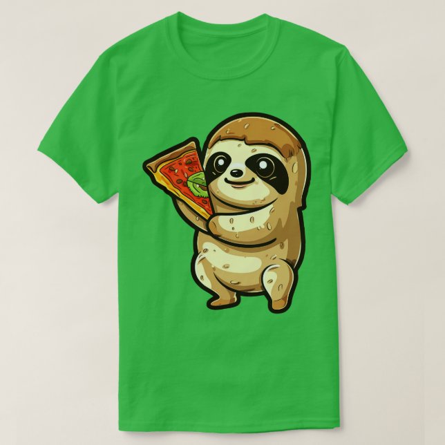 Stig med ett pizzasuccat t shirt (Design framsida)