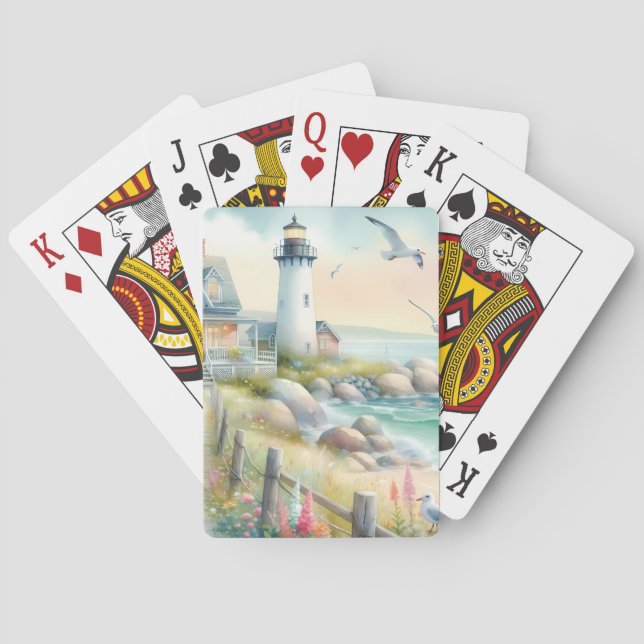 Stig till fyrkuststugan casinokort (Baksidan)