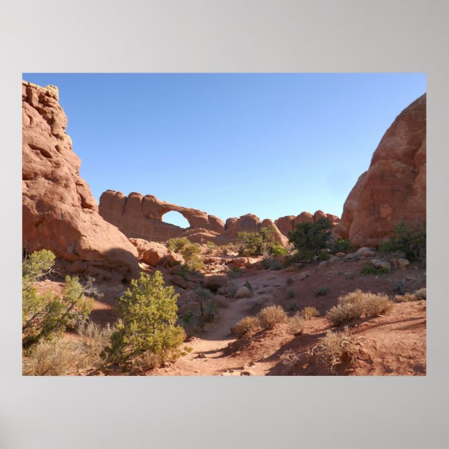 Stig till Skyline Arch Poster (Framsidan)