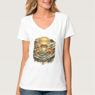 Stig upp stig över t shirt