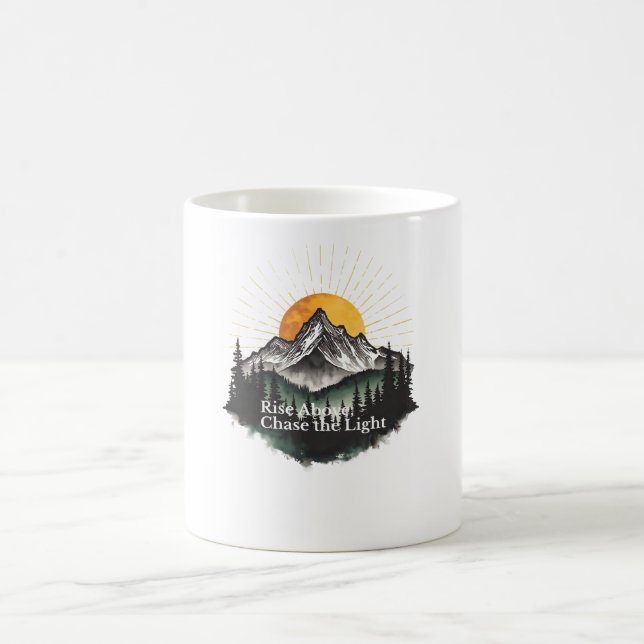 Stig Uppåt, Jaga Ljuset Kaffemugg (Center)